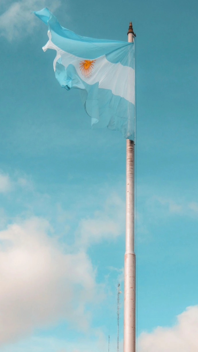 white and blue umbrella under blue sky during daytime